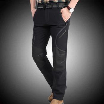 Windproof Waterproof Hiking Pants for Middle-Aged and Seniors