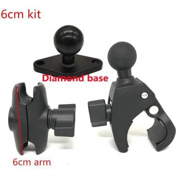 Support Griffe Jadkinsta – Double Bras, Adaptateur Base Ampl. Rond – Extension 1 pouce