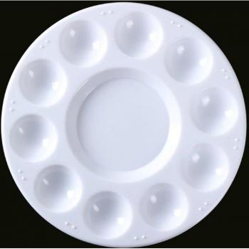 Art Supply Round Plastic Paint Palette
