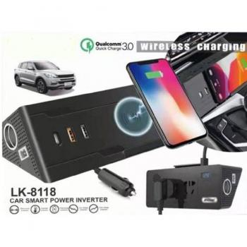 Cargador Inversor Andowl para Móvil LK-8118