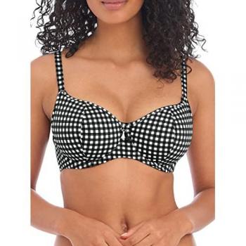 Freya Sweetheart Padded Bikini Top in Black