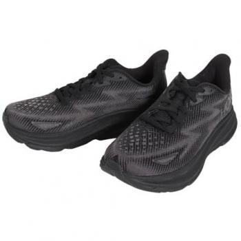 HOKA Clifton 9 Damen Sport Schuhe Schwarz Größe 42 2/3