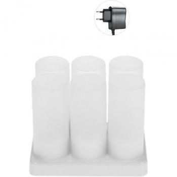 Rechargeable LED Flameless Tea Light Candles