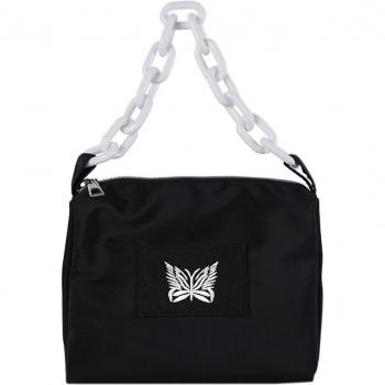 Acrylic Chain Butterfly Shoulder Bag