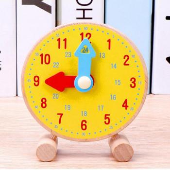 Reloj Infantil Didáctico de Madera
