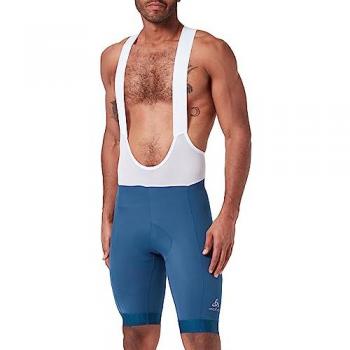 Men’s 2XL Zeroweight Bib Short (Blue/White) – Odlo
