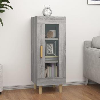 Buffet Compact Sonoma Gris 34,5x34x90 cm en Bois d'Ingénierie