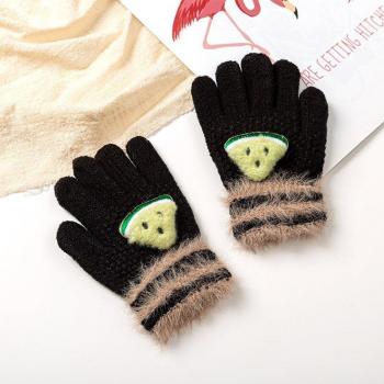 Warme Vollfingerhandschuhe für kleine Mädchen