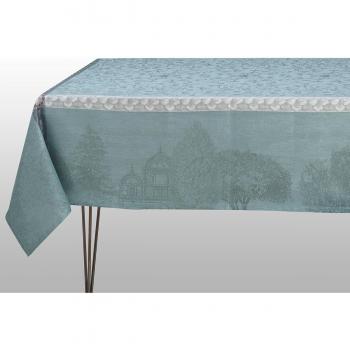 Nappe en lin Jacquard fumée 120 x 120 cm