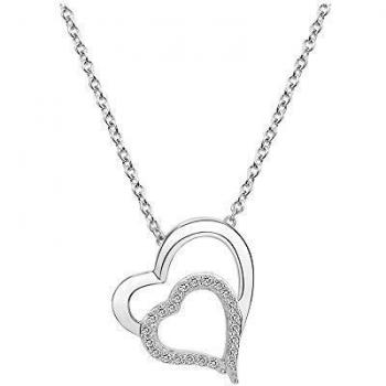 Joaly Coeur en Argent et Zirconium