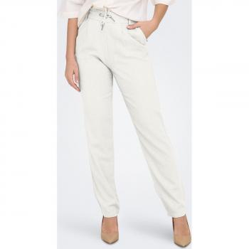 Pantalón Elástico de Lino Femenino
