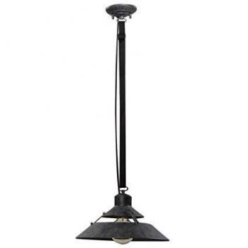 Schwarze Kuppel mit Gürtel – 40 W E27 Medium, Inspiriertes Mantra
