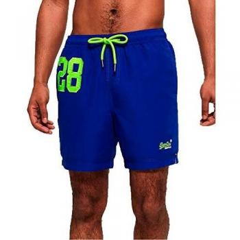 Superdry Uomo Costume da Bagno, Blu (Racer Cobalt), X-Small (Taglie produttore: XS)