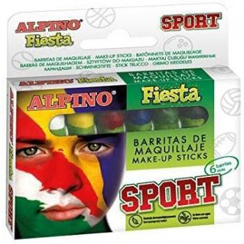 BARRA MAQUILLAJE ALPINO SET DE MAQUILLAJE SPORT 6 COLORES