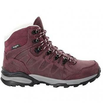 Jack Wolfskin Trekkingschuhe Refugio Prime Texapore Mid W 4059701 Dunkelrot 39,5 Damen