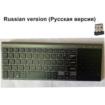 USB Wireless Mini Keyboard with Number Touchpad
