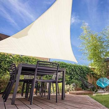 Toldo Vela Triangular para Terrazas 3x3x3 m