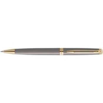 Waterman Metall-Lack Kugelschreiber – Grau‑Gold Variante