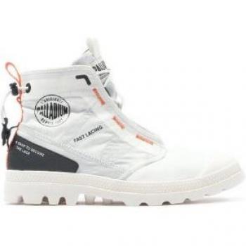 Stivali Pampa Travel Lite Palladium Ripstop Bianco e Nera EU 38
