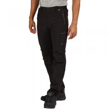 Regatta Outdoorhose Highton RMJ216 für Herren, Schwarz, Passform Normal, Größe 33