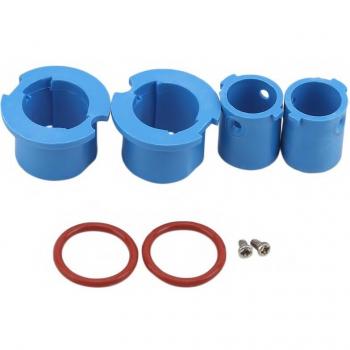 Blau PVC Adapter für LED Scheinwerfer Birnen HB3-9005/H4/H3/H11/h1/HB4-9006/H8/H7/880
