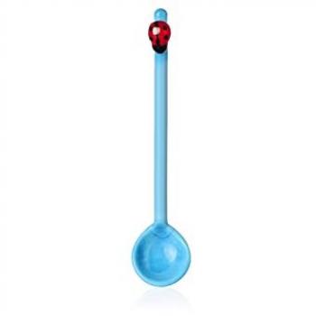 Ichi-Coccinelle Transparent 12 cm – Pack de 2 cuillères Fruits et Fleurs