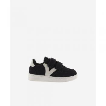 Victoria Tiempo Women's Split‑Leather Sneakers (Size 8)