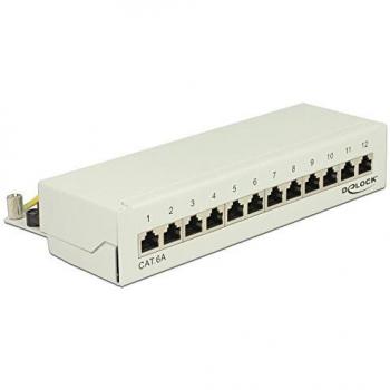 Patchpanel Desktop 12 P Cat.6A