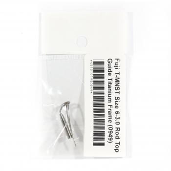 Fuji T-MNST Size 6‑3.0 Titanium Rod Top Guide SIC x1 – 0949