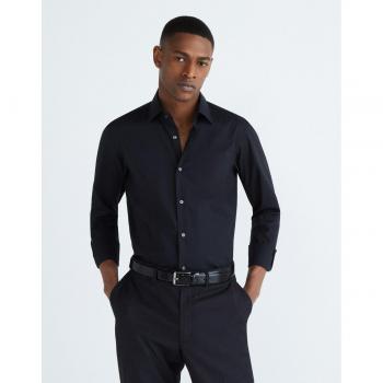 Boss Hemd 50473265 Schwarz Regular Fit 44 männlich