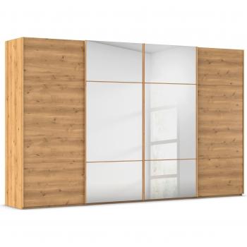 Schwebetürenschrank mit Zierleisten von Rauch