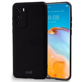 Protector de Silicona Negro para Huawei P40