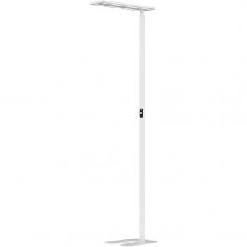 Hansa Larimar, lampadaire LED orientable, réglable, classe E, 81 lumens, 4000 K, H 1997 mm, couleur blanche
