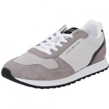 Men's Tommy Hilfiger Grey New Runner EVA Mix Trainers