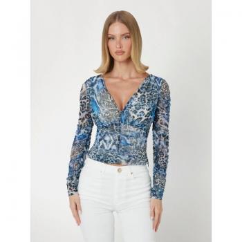 Top Animal Print Marciano by Guess