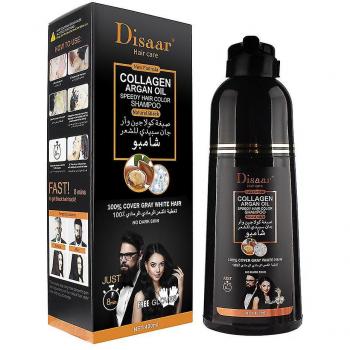 Soin Végétal pour Cheveux Teints – Collagène d'Os + Huile d'Argan, 400 ml