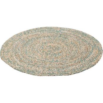 Kidsdepot Jute Vloerkleed Ø 110 cm Petrol