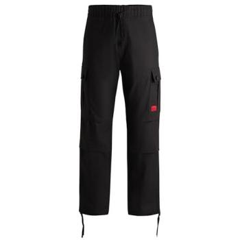Hugo Garlo233 Pantaloni Regular NERO