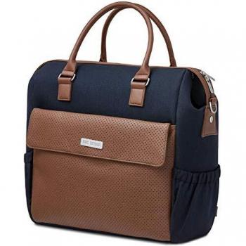 ABC Design Jetset Wickeltasche, inkl. Unterlage & Zubehör‑Set – Black Shadow