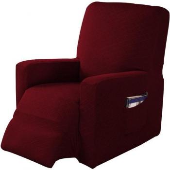 Wine Red Recliner Sofa Protector
