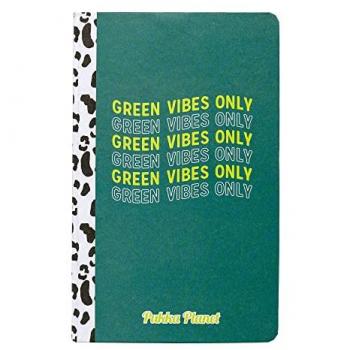 Pukka Planet Notepad Green Vibes Soft Cover Green 9704-SPP