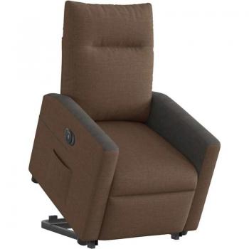 VidaXL Braun Relaxsessel mit elektrischer Aufstehhilfe