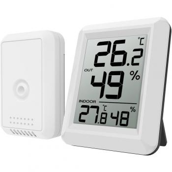Großes LCD Thermo-Hygrometer