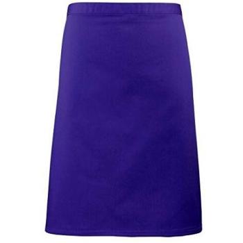 Mid‑Length Apron, Purple – Premier Colours Collection