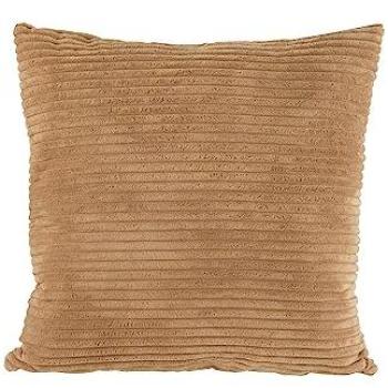 Coussin Chic J-LINE Caramel 45x45 cm