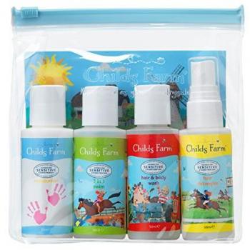 Childs Farm Kids Bath Time Set 4 x 50 ml