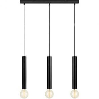 Sencillo Black 3-Light Pendant