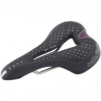 Vanox GelFlow Saddle by Selle Italia – Black, L3