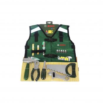 Theo Klein 8568: Gilet multifunzionale per attrezzi Bosch