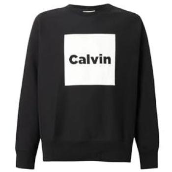 Chaqueta-Sudadera Felpa de Gran Calidad Calvin Klein L Negra
